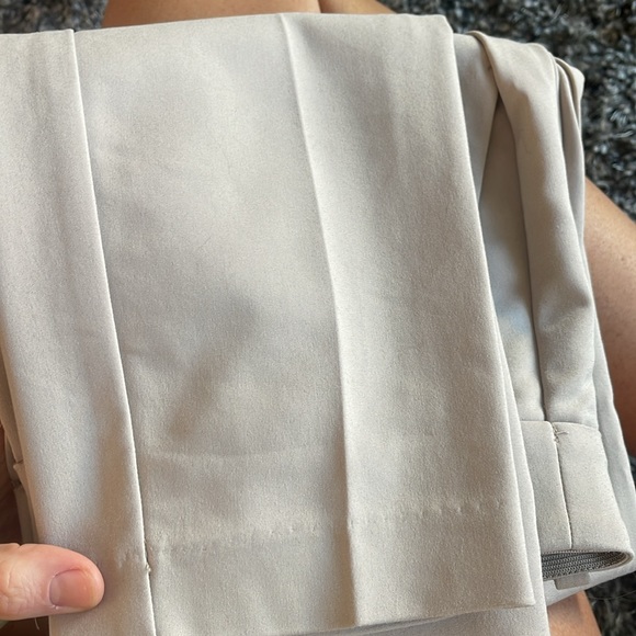 h&m beige trousers straight leg size 6 - Picture 3 of 3